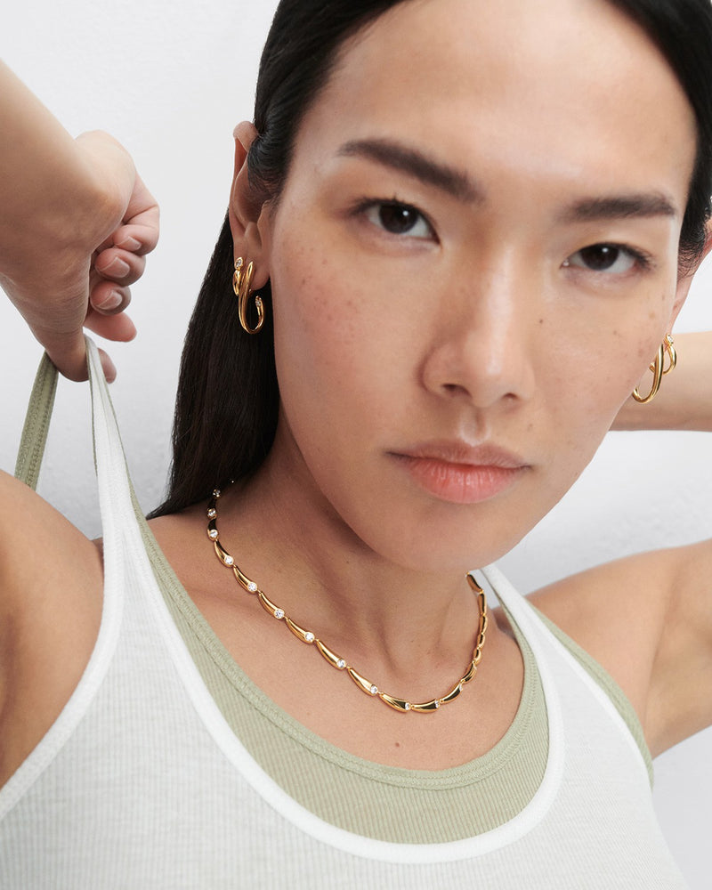 Caramelle necklace - 
  
    Sterling Silver / 18K Gold plating
  

