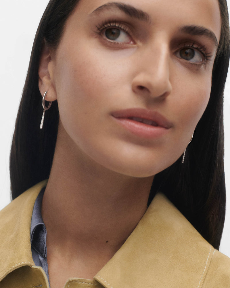 Olga mini silver hoops - 
  
    Sterling Silver
  
