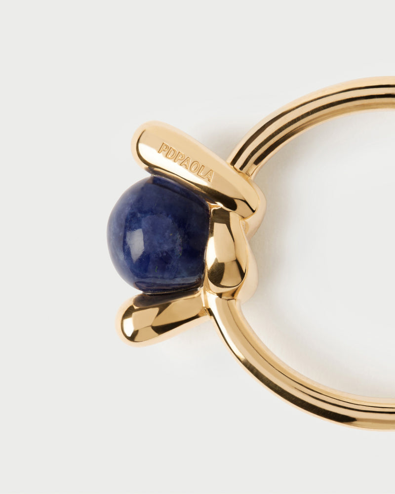 Sodalite Nexus ring - 
  
    Sterling Silver / 18K Gold plating
  
