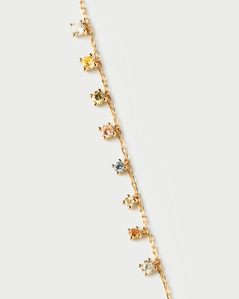 Rainbow Salsa necklace - 
  
    Sterling Silver / 18K Gold plating
  
