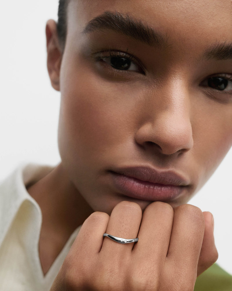 Air silver ring - 
  
    Sterling Silver
  
