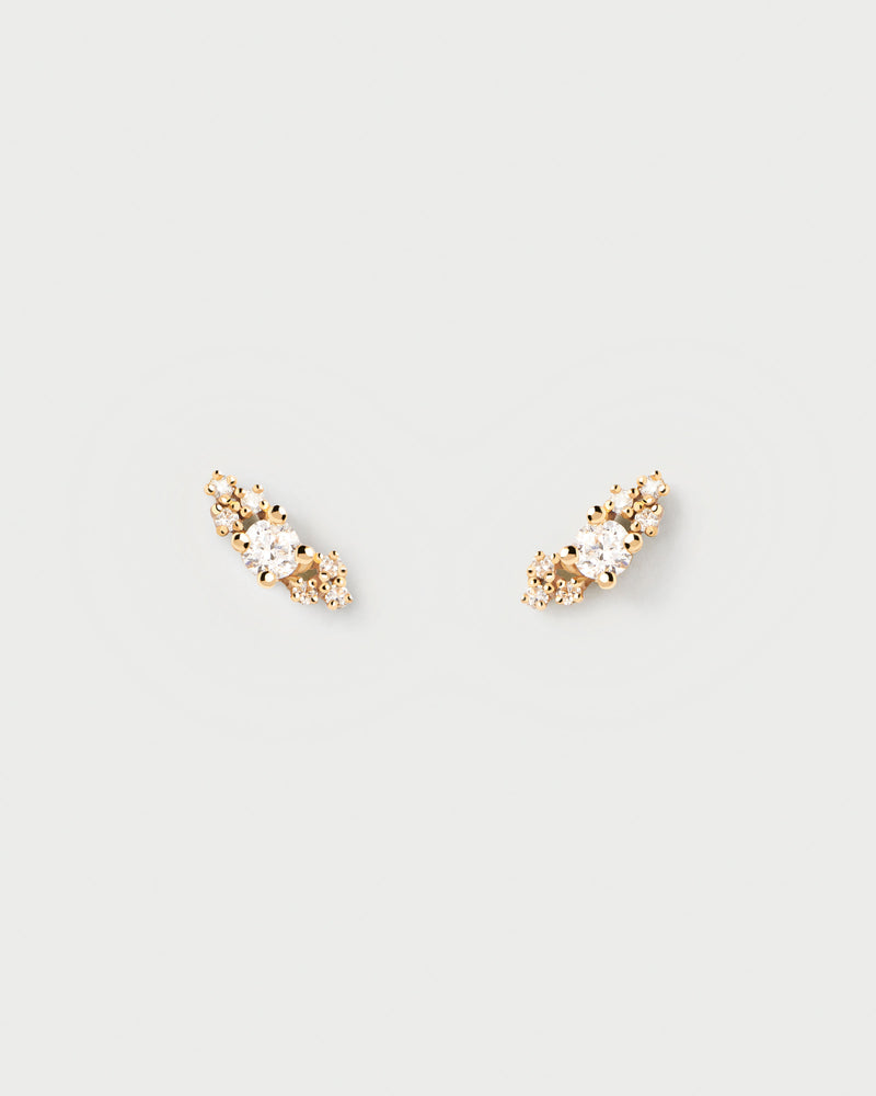 Diamonds and gold Amelie Single Earring - 
  
    18K Gold
  
