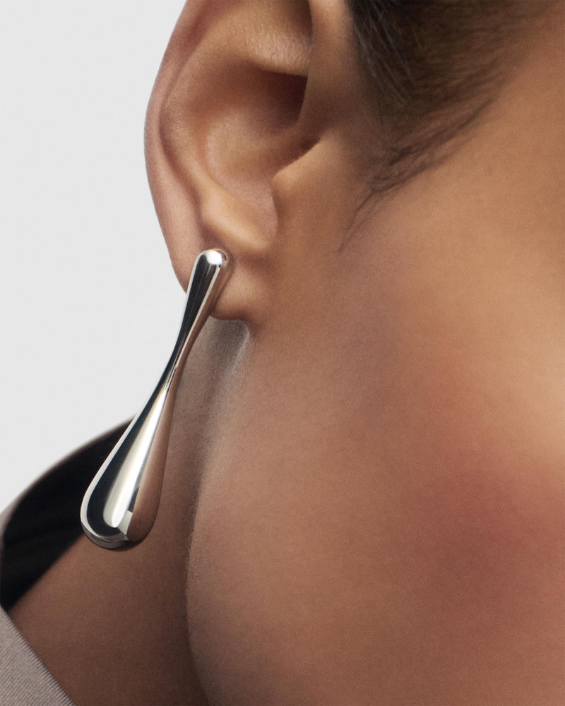 Glacier silver earrings - 
  
    Sterling Silver
  
