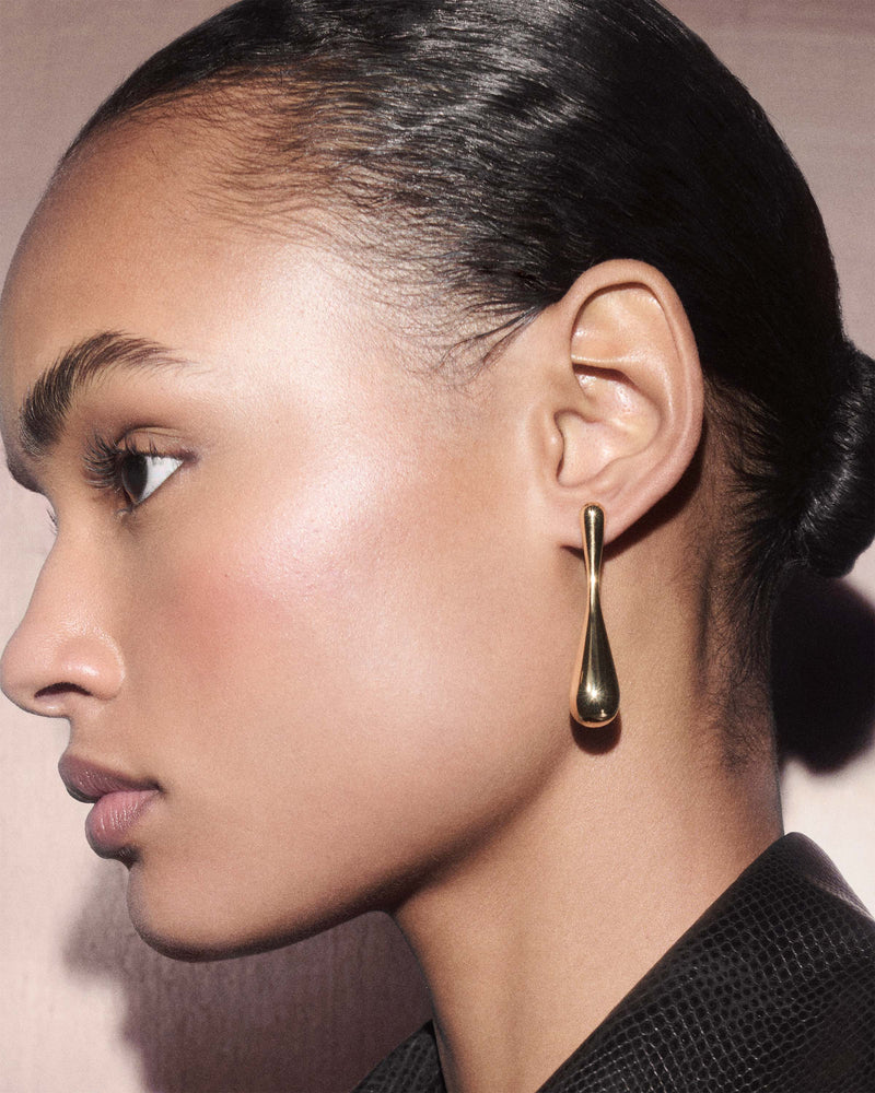 Glacier earrings - 
  
    Sterling Silver / 18K Gold plating
  
