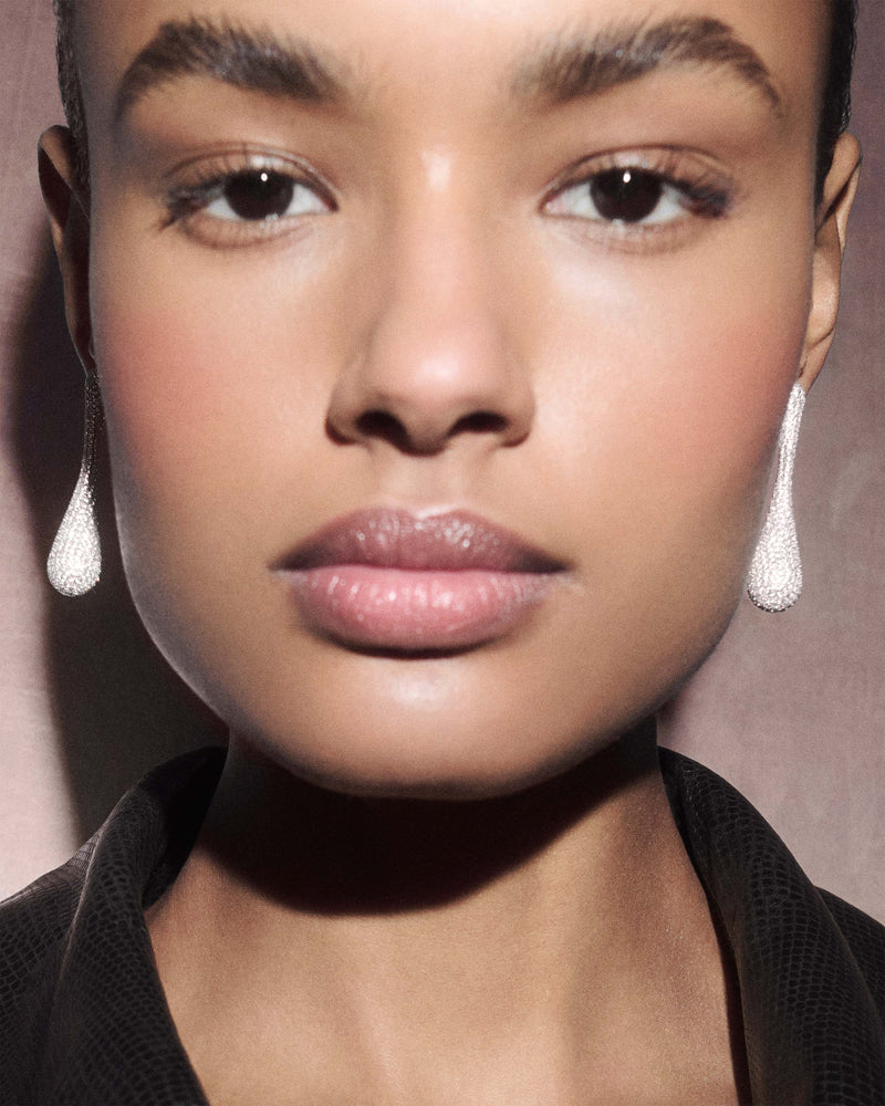 Pave Glacier earrings - 
  
    Sterling Silver
  
