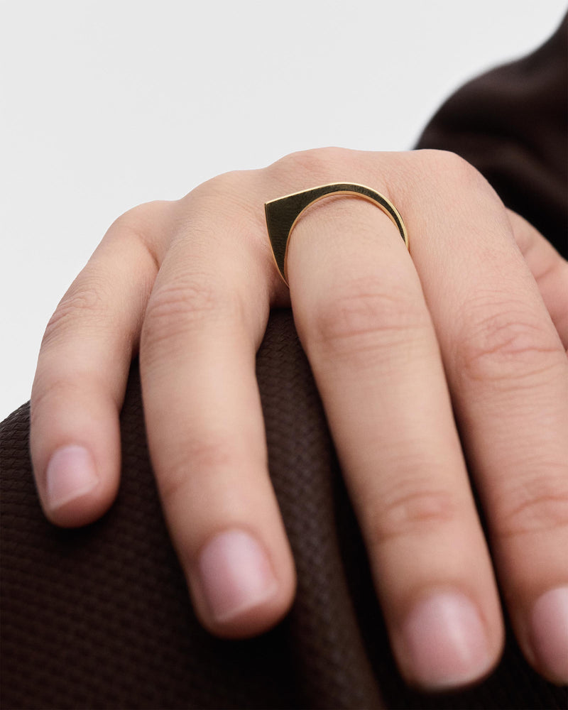 Oda ring - 
  
    Sterling Silver / 18K Gold plating
  
