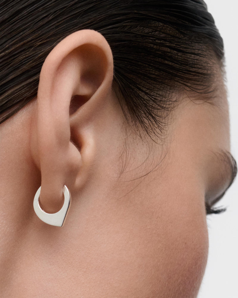Oda silver hoops - 
  
    Sterling Silver
  
