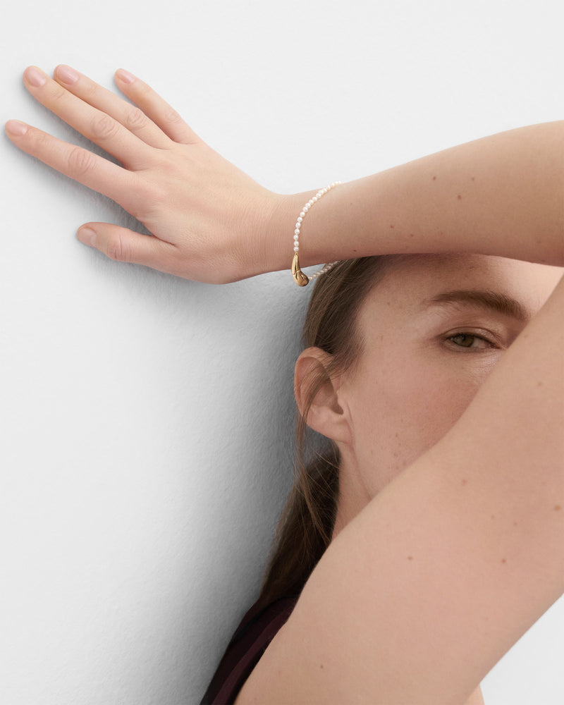 La perla essential bracelet - 
  
    Sterling Silver / 18K Gold plating
  
