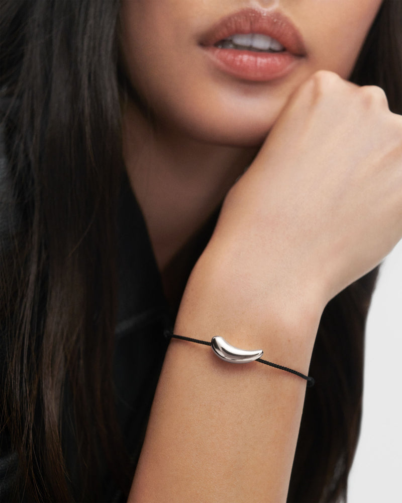 Orbit silver cord bracelet - 
  
    Sterling Silver
  
