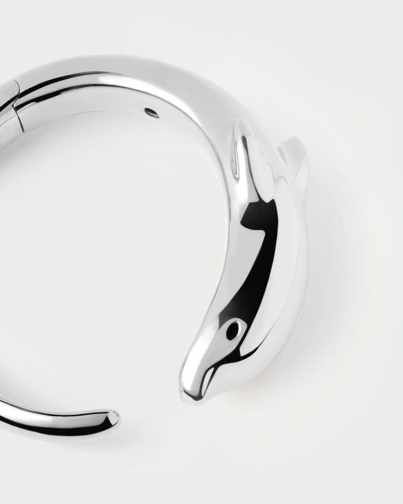 Dolphin silver bangle - 
  
    Sterling Silver
  

