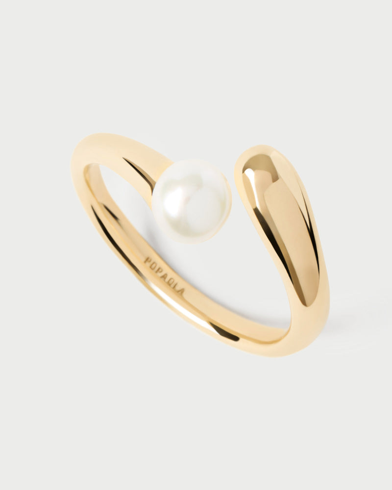 La Perla ring - 
  
    Sterling Silver / 18K Gold plating
  
