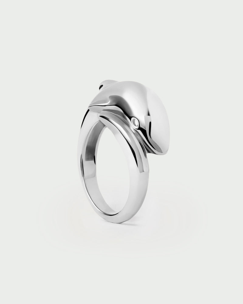 Dolphin silver ring - 
  
    Sterling Silver
  
