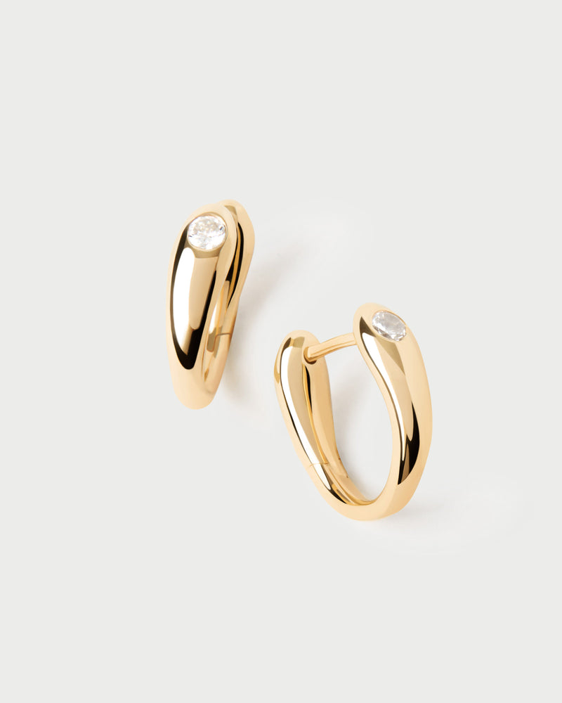 Serena hoops - 
  
    Sterling Silver / 18K Gold plating
  
