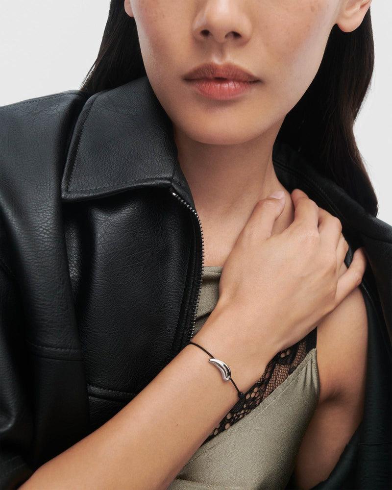 Orbit silver cord bracelet - 
  
    Sterling Silver
  
