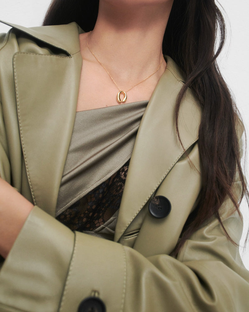 Helix necklace - 
  
    Sterling Silver / 18K Gold plating
  
