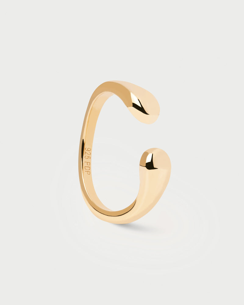 Crush Ring - 
  
    Sterling Silver / 18K Gold plating
  
