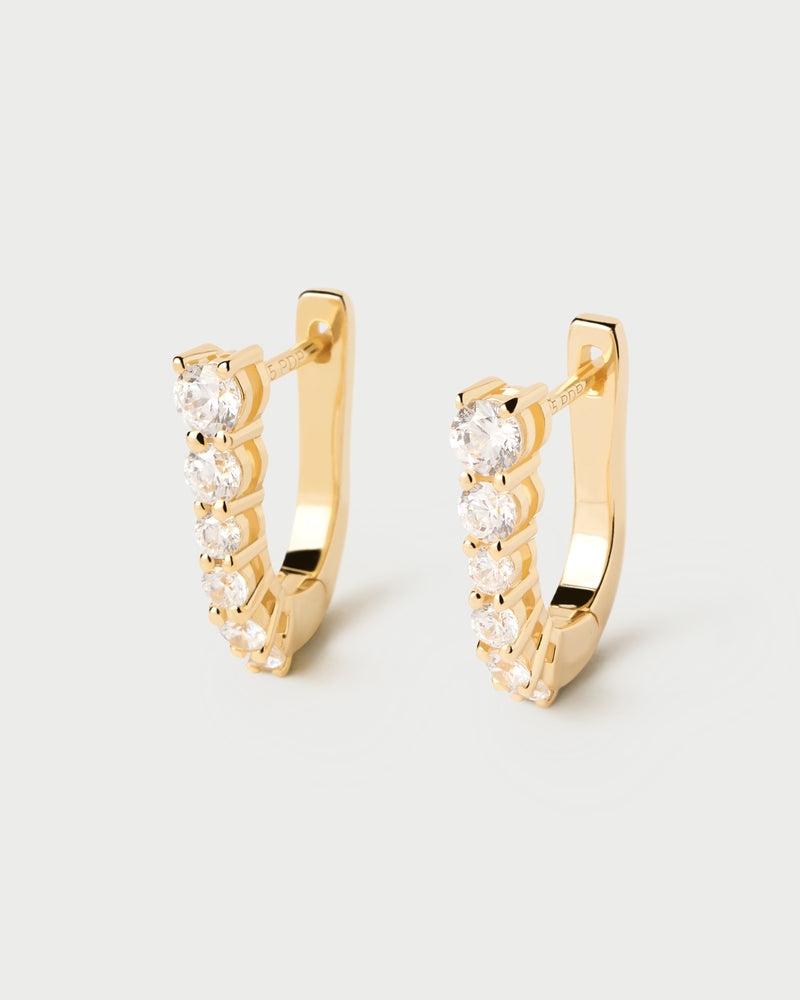 Rise Earrings - 
  
    Sterling Silver / 18K Gold plating
  
