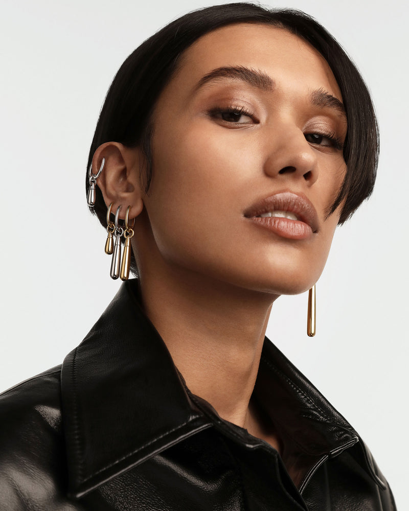 Jupiter Silver Single Hoop - 
  
    Sterling Silver
  
